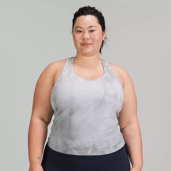 lululemon athletica Tops - lululemon Swiftly Racerback *Race, Size 4, Grey Marble Dye, NWT